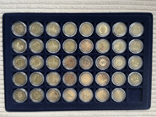 Lot de 39 pièces 2 euros commémoratives - Belle qualité BU