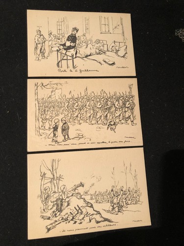 Lot cartes postales fantaisie - cartes,