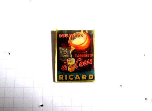 Pin affiche boisson ricard - ,