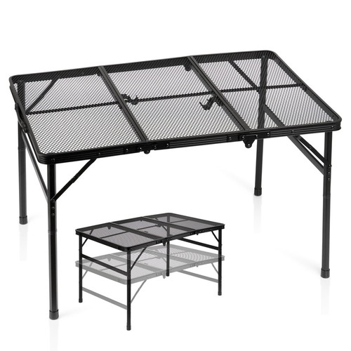 Table camping réglable - table,