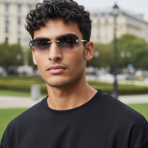 Lunettes soleil sans - lunettes,