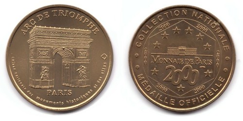 Arc triomphe cnmhs 2000 - -,
