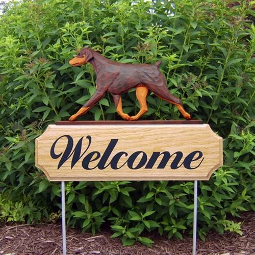 Panneau bienvenue bois - panneau, de