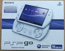 PSP GO Blanche 16 GB/GO Neuve