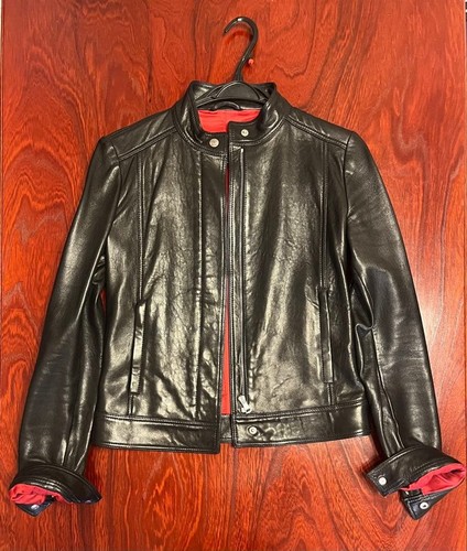 Blouson motard cuir - , xs