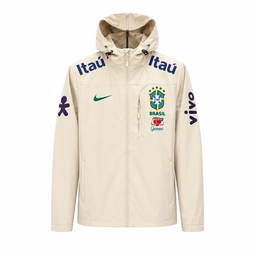 Veste brésil nike cbf beige - nike,