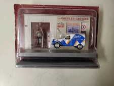 1/43 Citroën 2CV Fourgonnette & Diorama Peintre Véhicules Utilitaires IXO Altaya