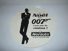 ancien plv plaque james bond