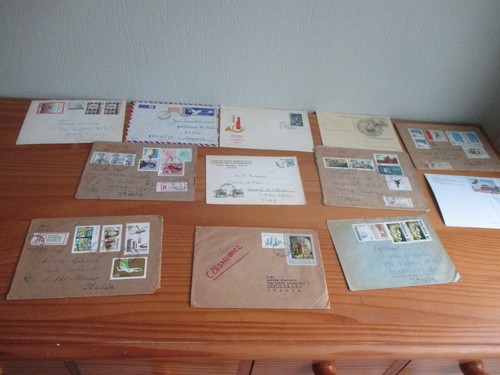 Petit lot lettres modernes - de,