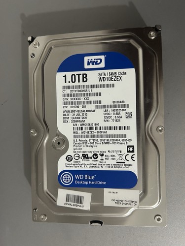 Blue wd10ezex 7200 - wd,