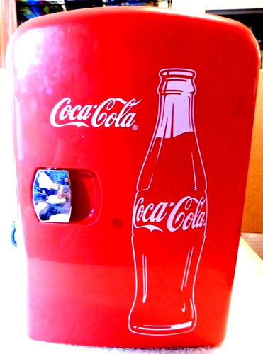 Coca cola mini refrigerator - coca-cola~mini,