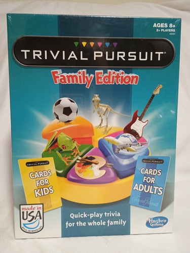 Trivial pursuit family edition - pursuit,