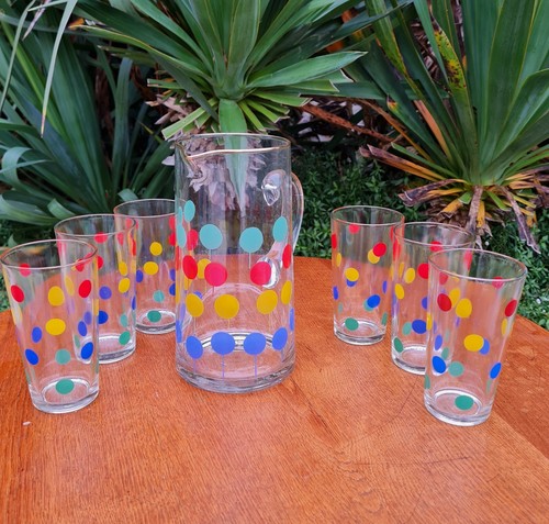 Ancien pichet broc verre - ancien, en