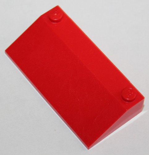 Lego red slope 3x6 ref - slope, 3939