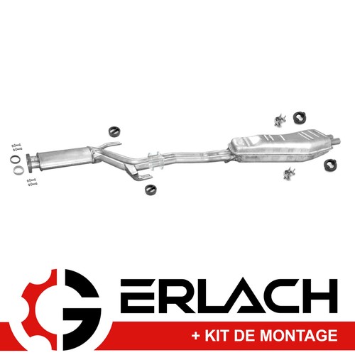 Echappement silencieux pour