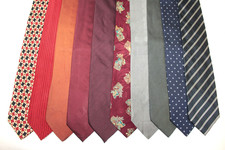 Lot De 10 Cravates En Soie