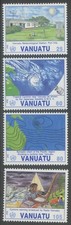 Vanuatu 1992MNH**WMO*GMS 4 Satellite*Synoptic Chart*Tsunami*Cyclone*Radio*Balloo