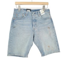Levi's Jeans Hommes Short 501 Tâche de Peinture Manches Stretch Yw9 Taille W30