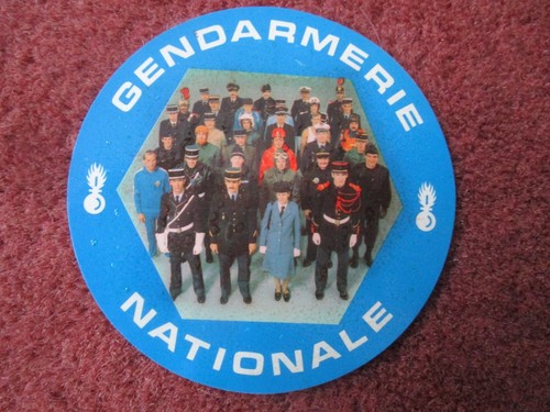 Autocollant gendarmerie - autocollant,