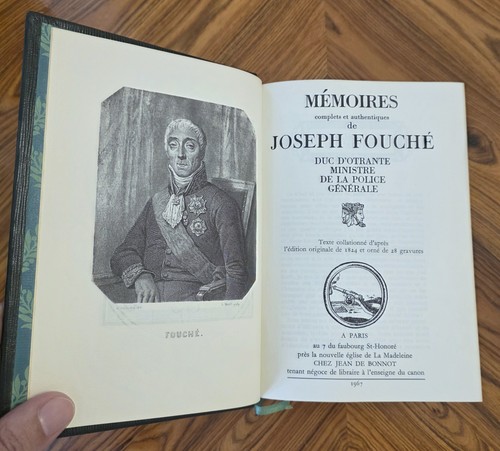 Joseph fouché mémoires - fouché,
