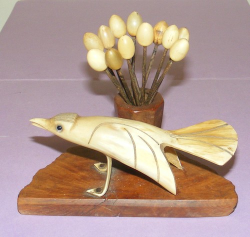 Ancien porte piques zoomorphe - piques,