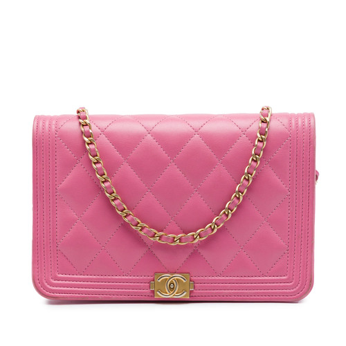 Chanel matelassé cuir - chanel,