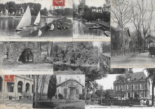 Lot cartes postales - lot, 23