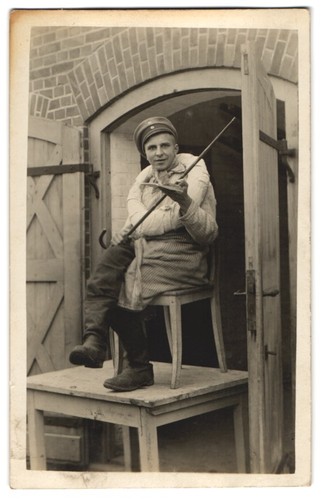 Photographie jeune soldat - , en