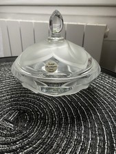 Superbe bonbonnière en cristal de JG DURAND