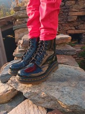 Dr. Martens Noir Vernis 38