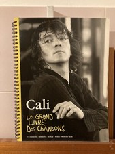 Cali Le Grand Livre Des Chansons 2004 Tablatures Partitions Guitare Piano