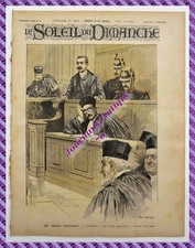 Alte Zeitung " Soleil Der Dimanche Der 6 Mars 1892 " Nr. 10