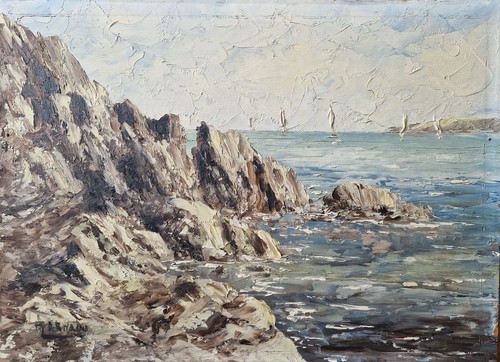 Brittany marine painting - brittany,