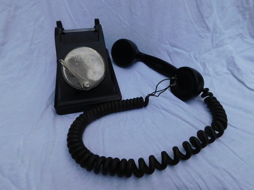 Ancien telephone bakelite - telephone, en