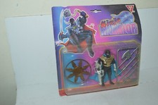 FIGURINE MF 8390  NINJA WARRIOR + SHURIKEN ET ARMES NEUF SCELLER VINTAGE 1990 