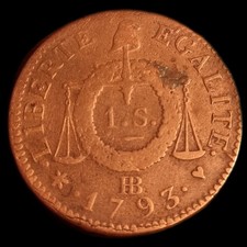 1 Sol Aux Balances 1793 BB An