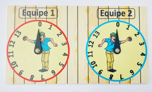 Compteur points pétanque 0 - de,