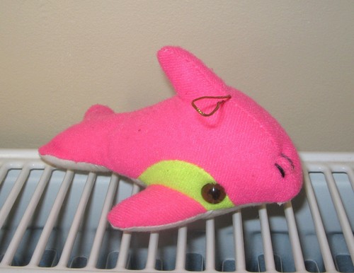 Peluche doudou dauphin rose - , à