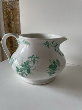 Pichet  broc de toilette ancien Porcelaine Fleurs Collection Déco Shabby