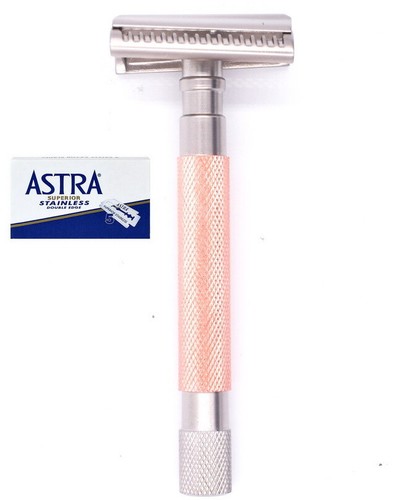 Rasoir sécurité rose - de,
