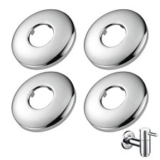 4Pcs Rosace Mitigeur Douche