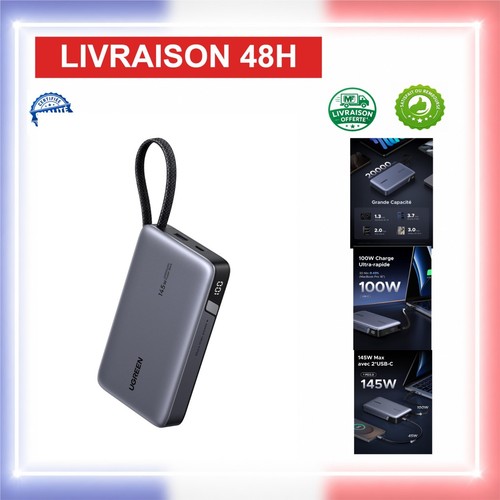 Ugreen nexode 145w - 145w, batterie