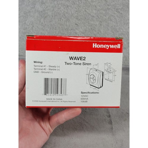 Honeywell wave2 two tone siren - wave2, two-tone