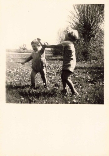Ancienne photographie duo - photographie,