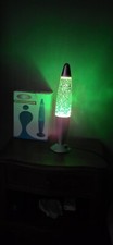 Lampe à Lave Neuve - Verte PAILLETÉE GLITTER LAMP
