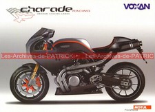 VOXAN 1000 V2 CHARADE Racing Sacha Lakic Carte Postale Moto Motorcycle Postcard