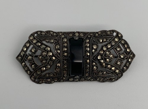 Broche ancienne ajouree argent - broche,