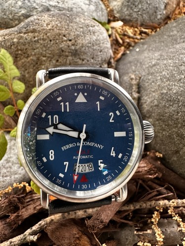 Ferro agl blue dial - agl-2,