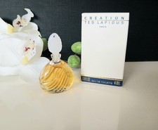 Création De Ted Lapidus. Eau De Toilette 4 ml. Plein. Boite. Très Bon État. 