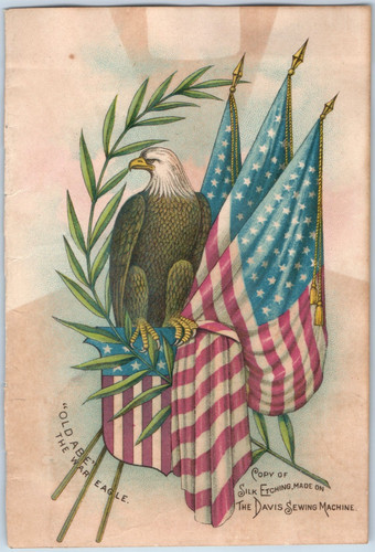 1890s the war eagle flags - 1890s,